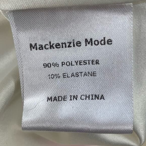 Mackenzie Mode | US 2 | Floral Sleeveless Mini Zip-Up Fit and Flare Dress - Picture 11 of 12